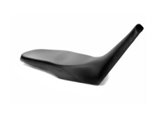 REVolution OEM Motorcycle Seat Upgrade for the Aprilia Tuareg 660 2022+ with Performance Plus upholstery in all black.